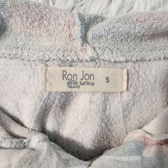 Ron Jon Tropical Leaf Crop Hoodie - Picture 10 of 13